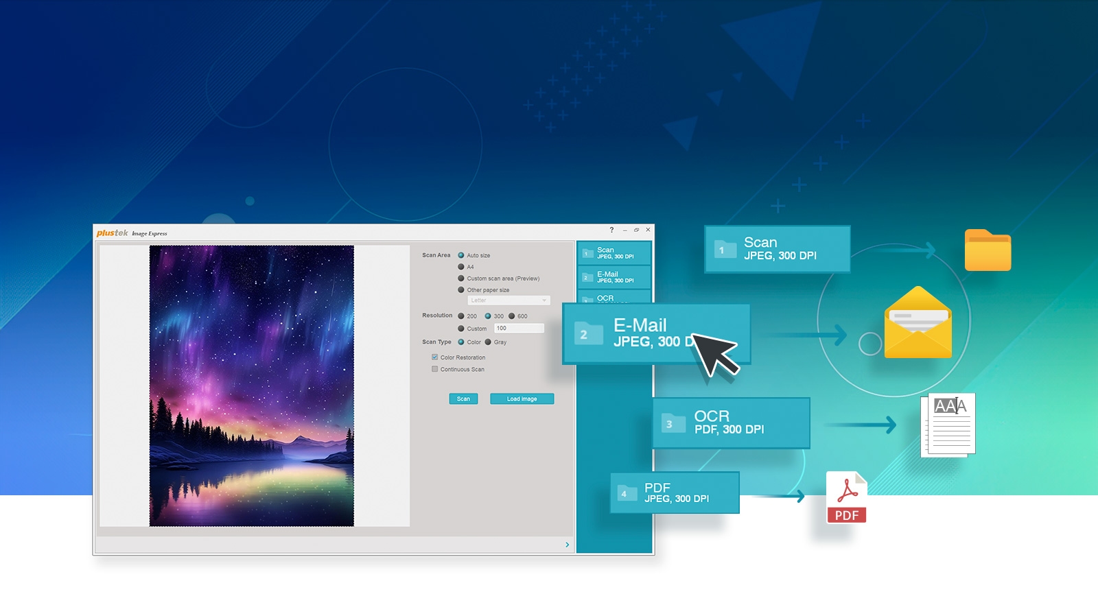Customized your scanning workflow